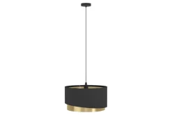 Eglo Takpendel Manderline Svart/Messing 45 cm