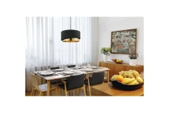 Eglo Takpendel Manderline Svart/Messing 45 cm