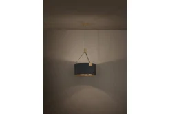 Kjøkkenlampe|Taklampe-Takpendel Eglo Tortola 1 Svart/Messing Svart,Messing