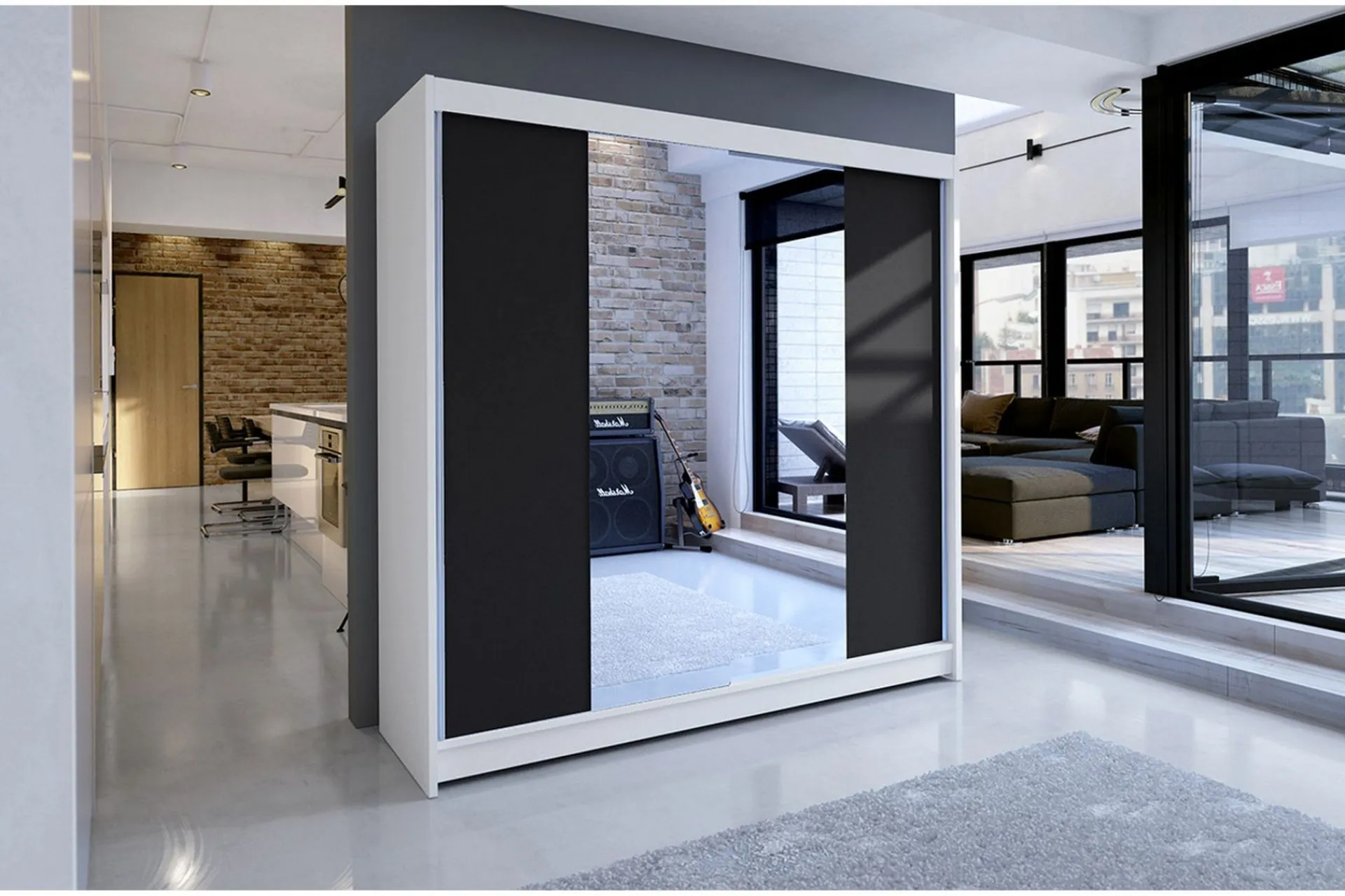 Talin Garderobe 180x58x215 cm