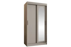 Garderober & Garderobesystem-Tallmo Garderobe Med Speil 100x200 cm Beige