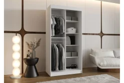 Garderober & Garderobesystem-Tallmo Garderobe Med Speil 100x200 cm Beige