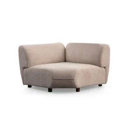 Hjørnesofa-Talrosen 5-seters Hjørnesofa Cremehvit