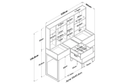 Talros Sminkebord 120 cm