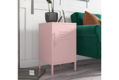 Novogratz Avlastningsbord-Tamlin Sidebord 38x40 cm Rosa Lyserød