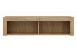 Vegghylle-Tarka Vegghylle 120x32 cm Hvit,Tre/Natur