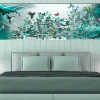 Tavle Hummingbirds Dance (1 Part) Turquoise Narrow 150X50
