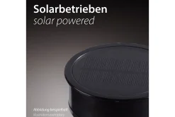 Solcelle Utelys & Solcellelamper-Teania Sol Just Light Svart