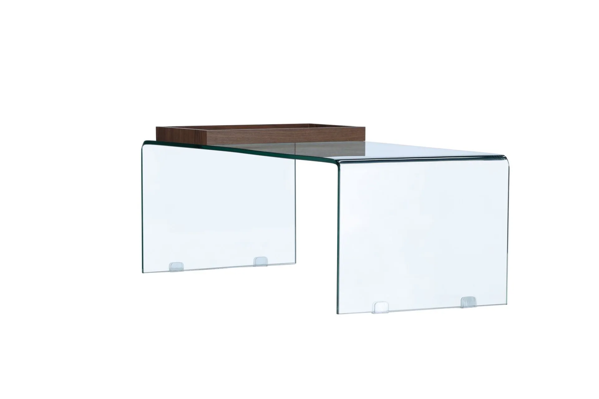 Venture Home Sofabord-Telemark Sofabord 110x50 cm Transparent