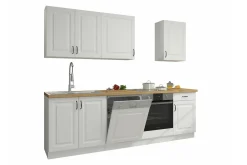 Templemore Möbelset För Kök & Matplats White/Wood