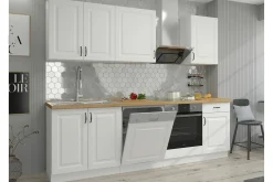 Templemore Möbelset För Kök & Matplats White/Wood