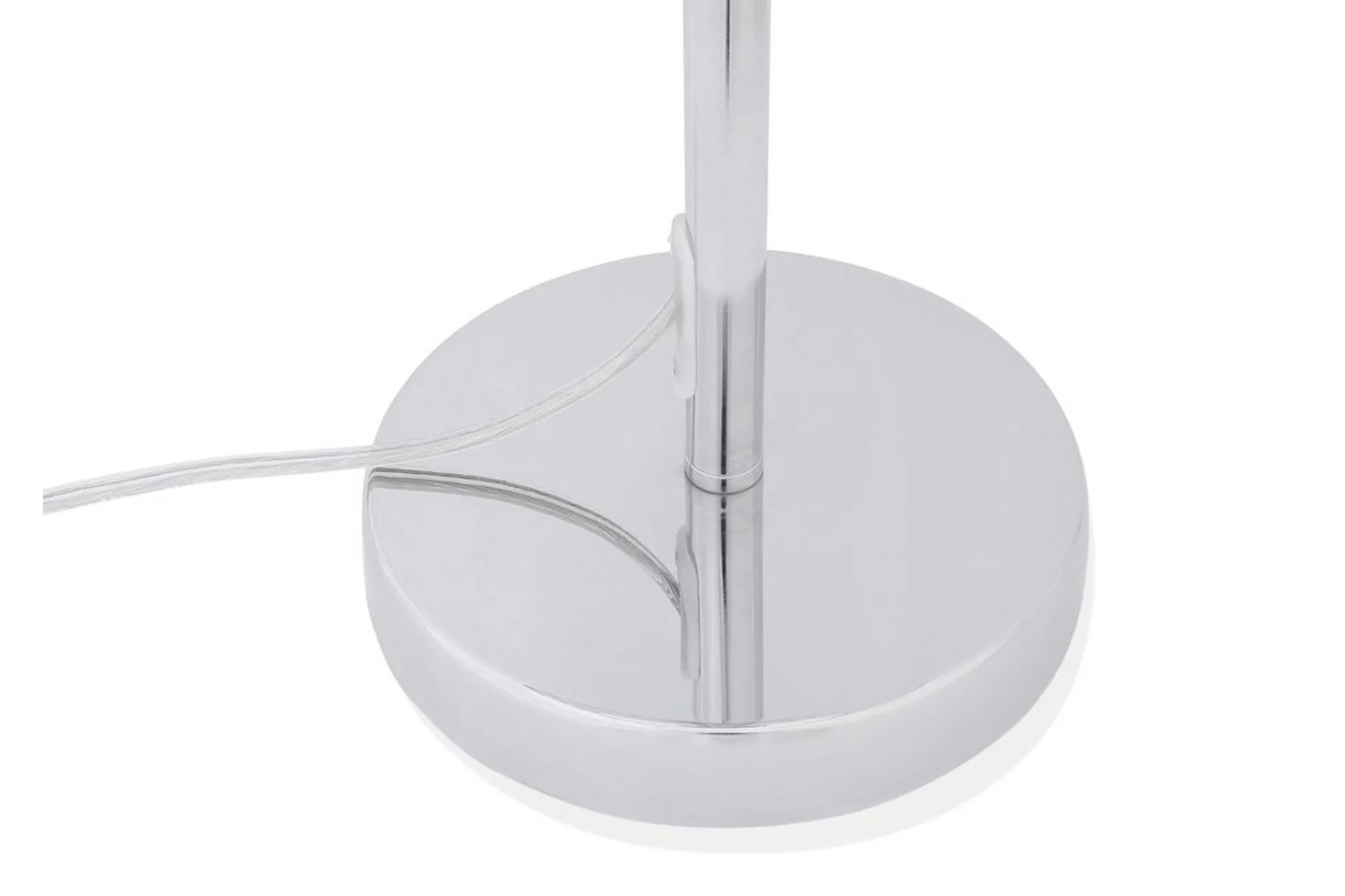Bordlampe|Soveromslampe-Tenna Bordlampe 25 cm Sølv