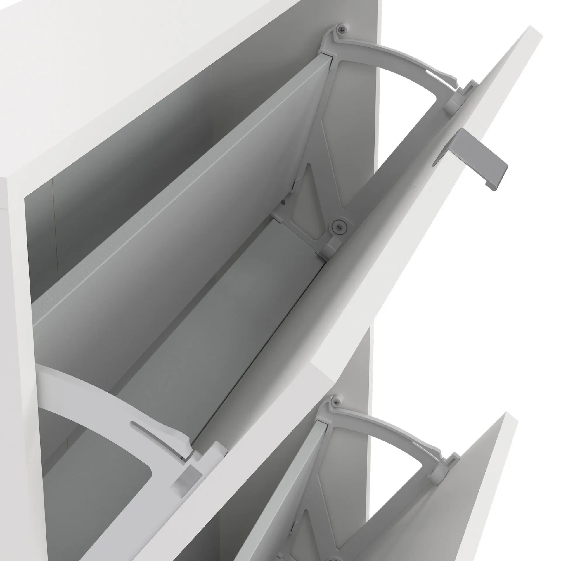 Tvilum Tenor Skoskap med 2 rom 70x16x85 cm