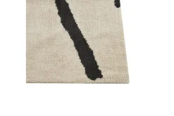 Flatvevde Tepper-Teppe Kolpur Beige,Svart