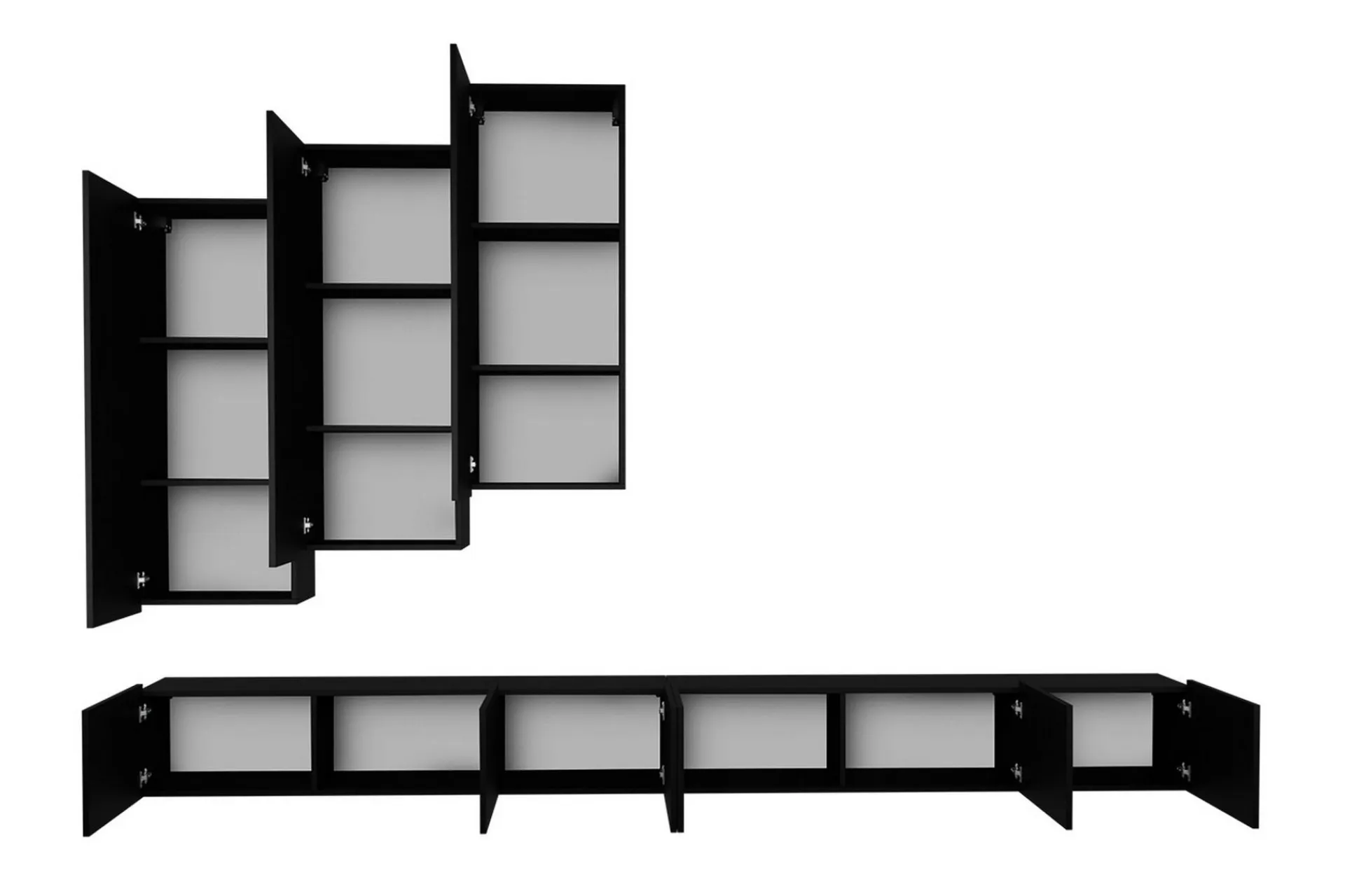 Concept 55 Tv-Møbelsett-Tessan TV-møbelsett Hvit