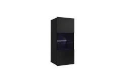 Concept 55 Vitrineskap|Skap-Tessan Vitrineskap 45x117 cm Svart