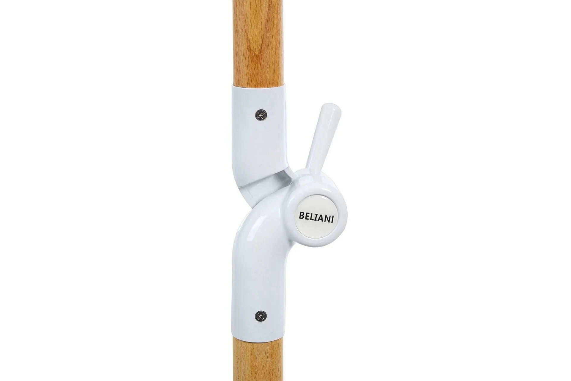 Parasoller-Teulon Parasol 150 cm Hvit/lysebrun