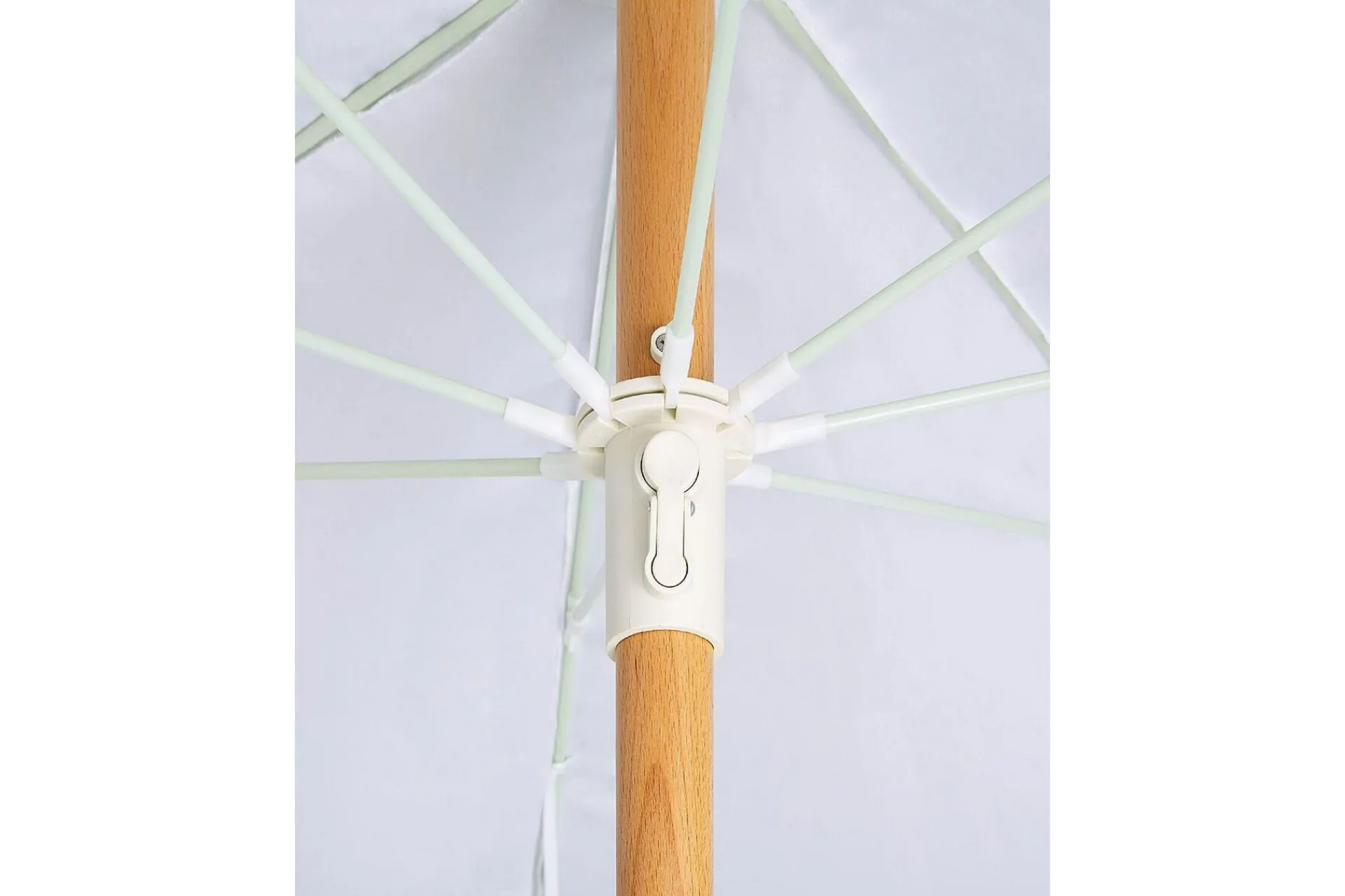 Parasoller-Teulon Parasol 150 cm Hvit/lysebrun