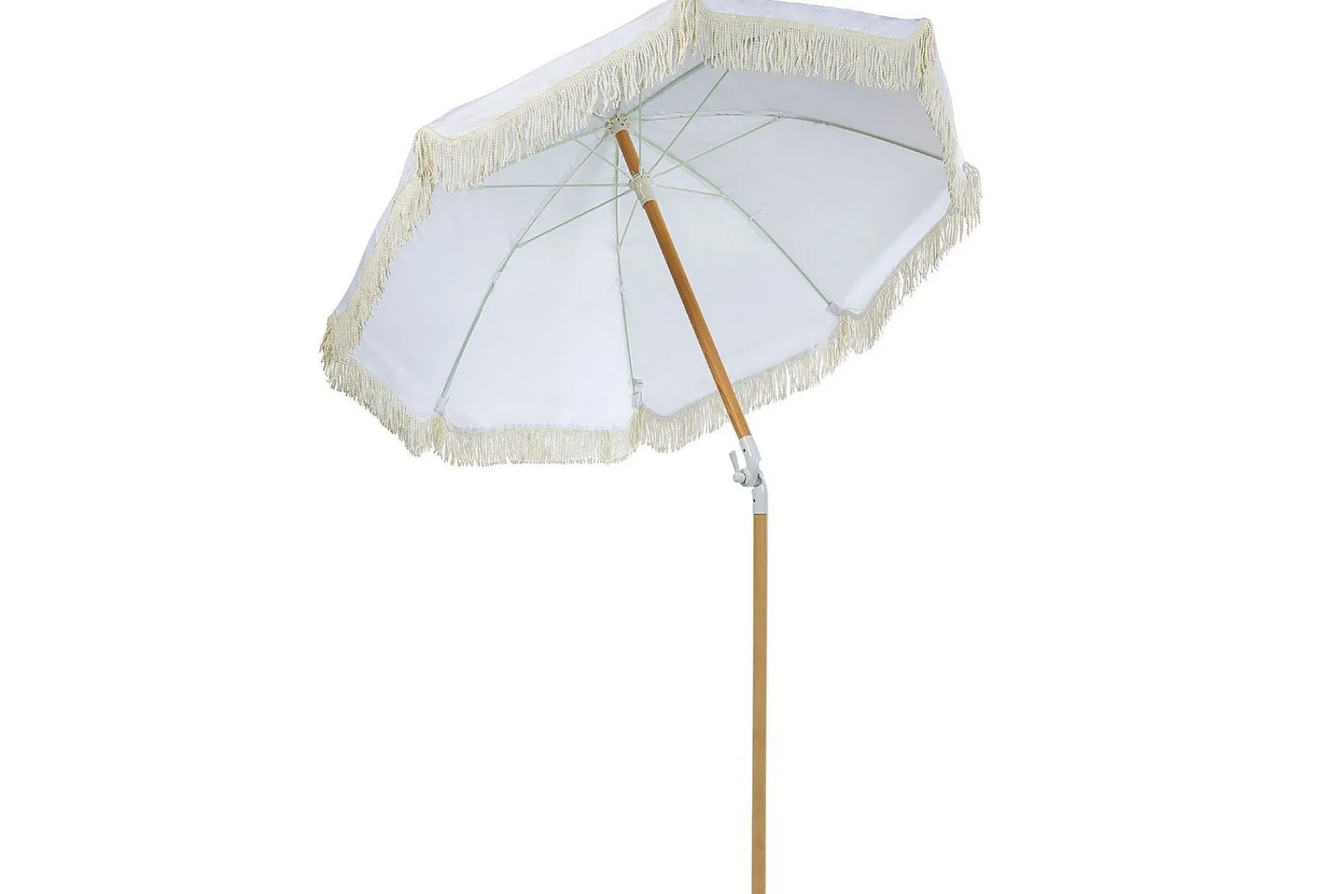 Parasoller-Teulon Parasol 150 cm Hvit/lysebrun