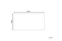 Skinn & Pelstepper-Thatta Skinnteppe 80x150 cm Svart