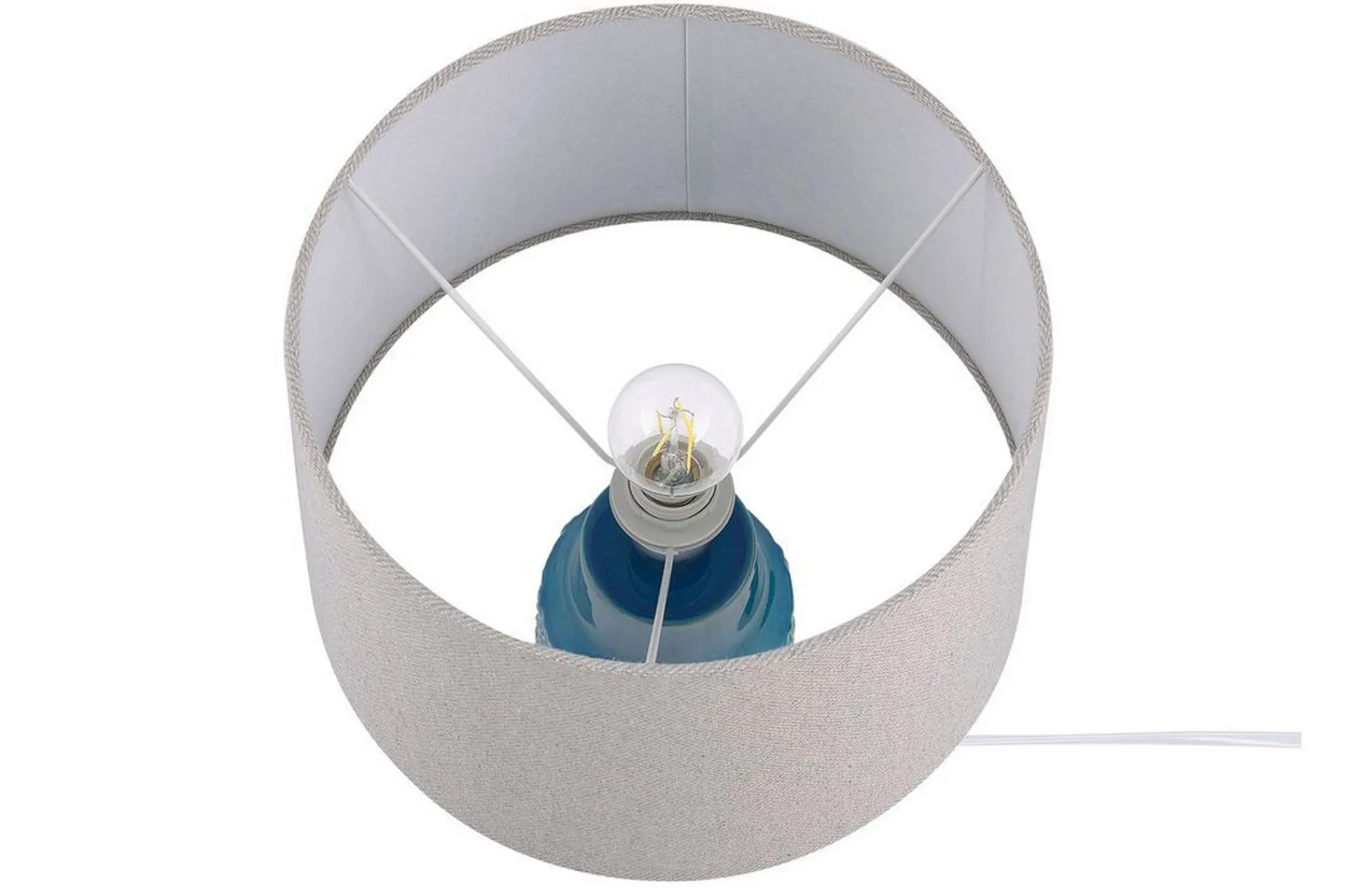 Stuelampe|Vinduslampe-Thaya Bordlampe Blå