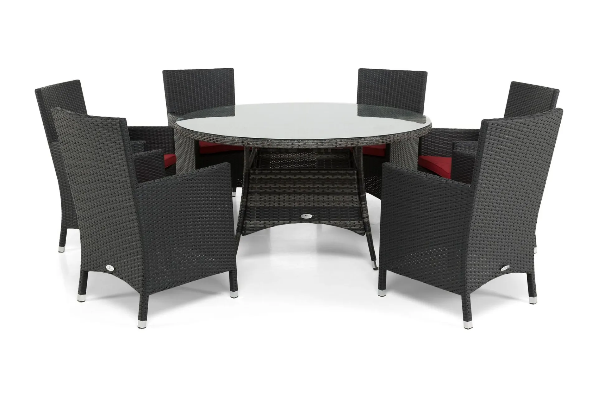 Comfort Garden Thor Spisegruppe Ø140+6 Thor Lyx Stoler