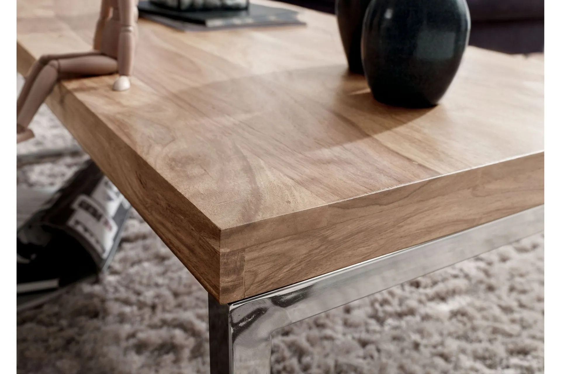 Wohnling Sofabord-Thuxton Sofabord 120 cm Tre/Natur