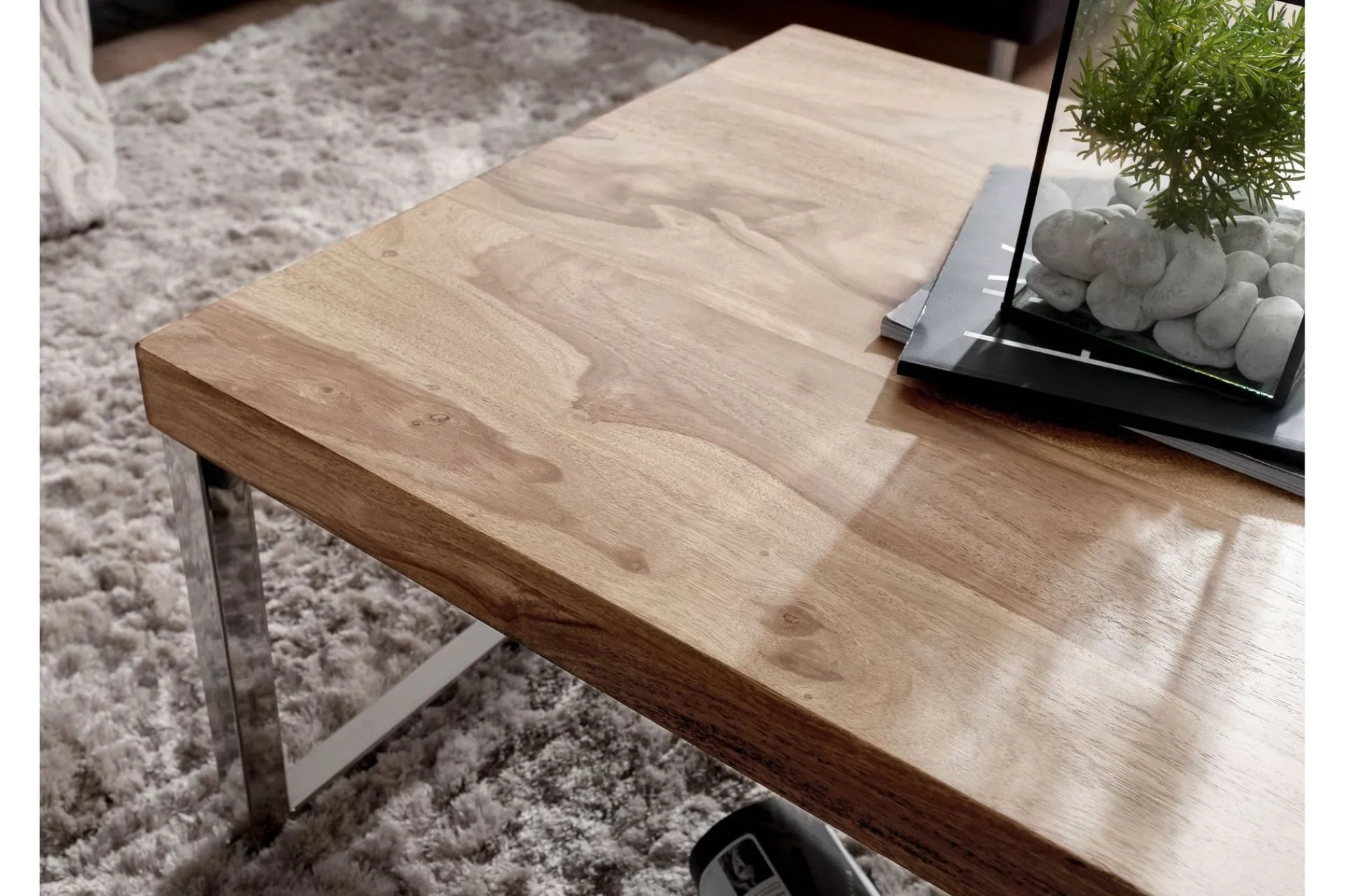 Wohnling Sofabord-Thuxton Sofabord 120 cm Tre/Natur