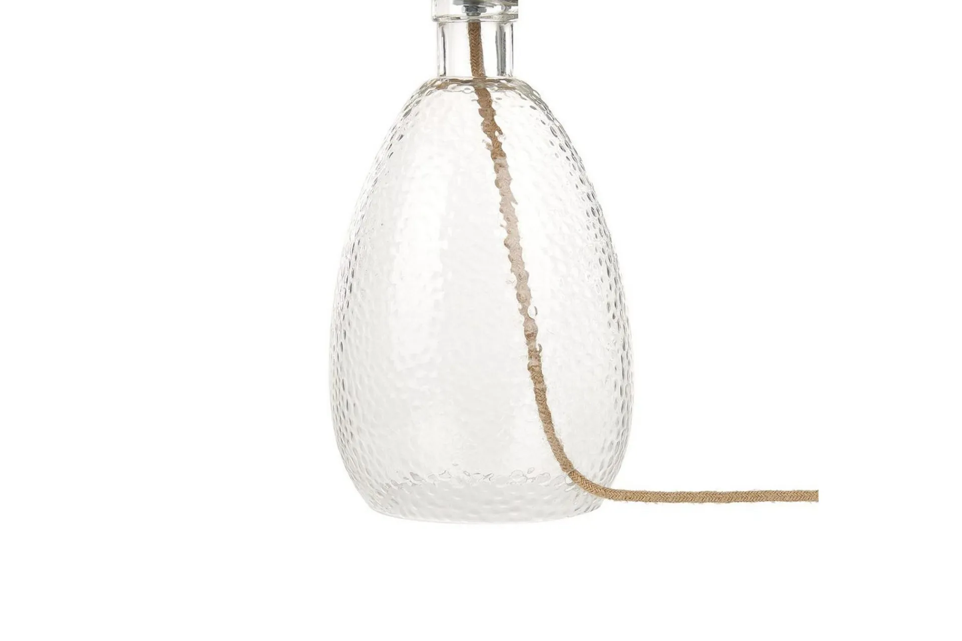 Bordlampe|Vinduslampe-Tila Bordlampe 54 cm E27 Transparent,Natur
