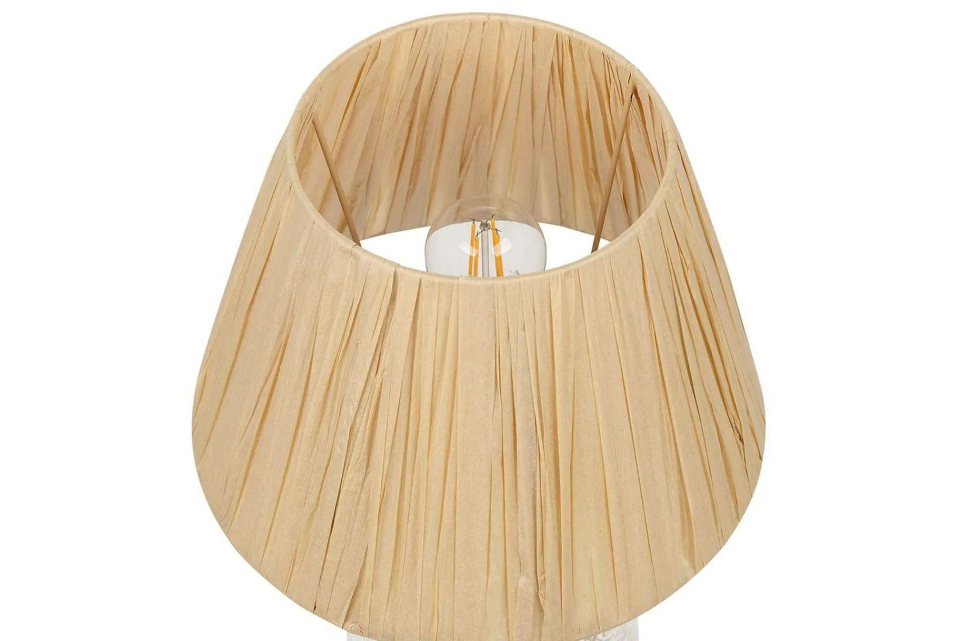 Bordlampe|Vinduslampe-Tila Bordlampe 54 cm E27 Transparent,Natur