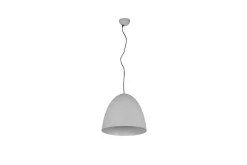 Trio Lighting Taklampe|Kjøkkenlampe-Tilda Pendellampe 40 cm E27 Grå
