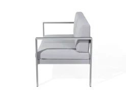 Veranda & Terrasse|Loungesett-Tirrena Loungegruppe 90 cm Grey