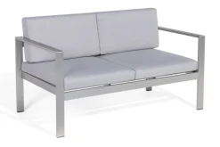 Lounge Sofa|Lounge Sofa-Tirrena Sofa 142 cm Lysegrå