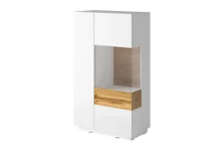 Sideboard & Skjenker-Tomeka Skjenk Hvit Høyblank,Hvit,Eik