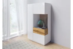 Sideboard & Skjenker-Tomeka Skjenk Hvit Høyblank,Hvit,Eik