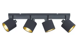 Trio Lighting Lyspærer|Soveromslampe-Tommy Spotlight 4xE14 med Svart
