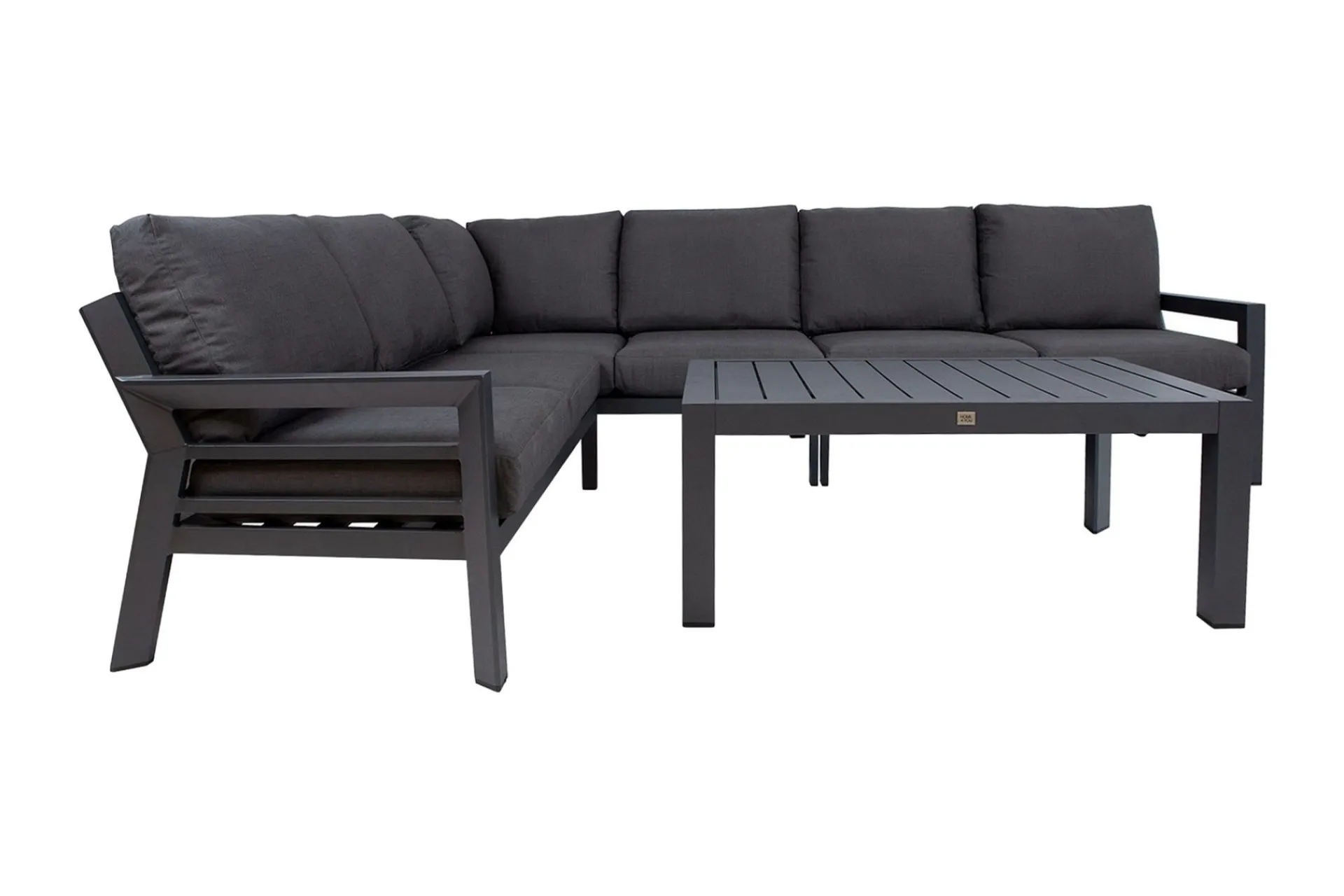 Veranda & Terrasse|Loungesett-Tomson Hagesett Mørkegrå