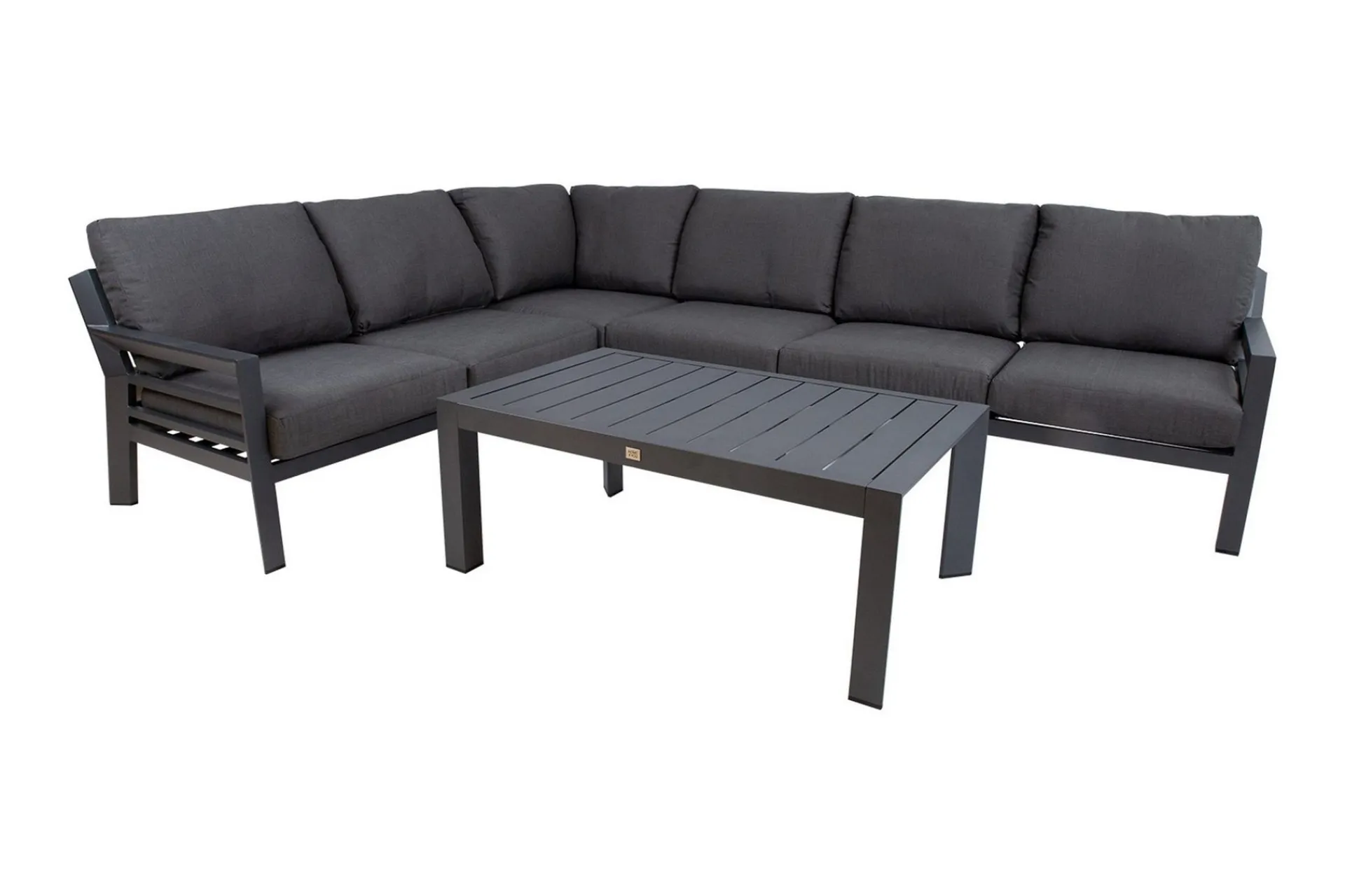 Veranda & Terrasse|Loungesett-Tomson Hagesett Mørkegrå
