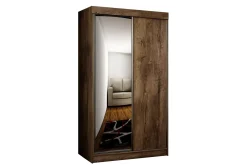 Garderober & Garderobesystem-Top Garderobe 100x62x200 cm Mørkt asketre