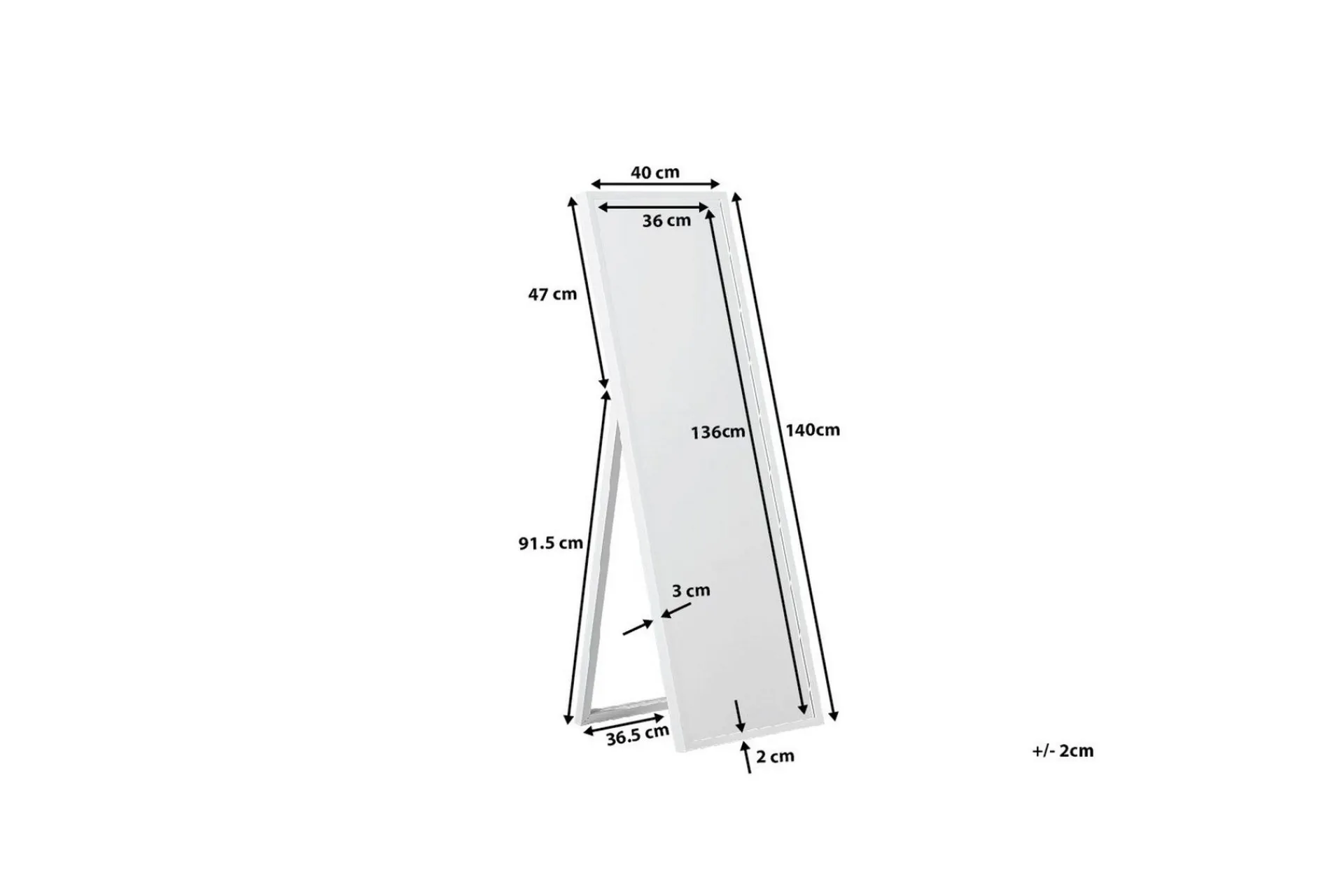 Torcy Speil 40 cm