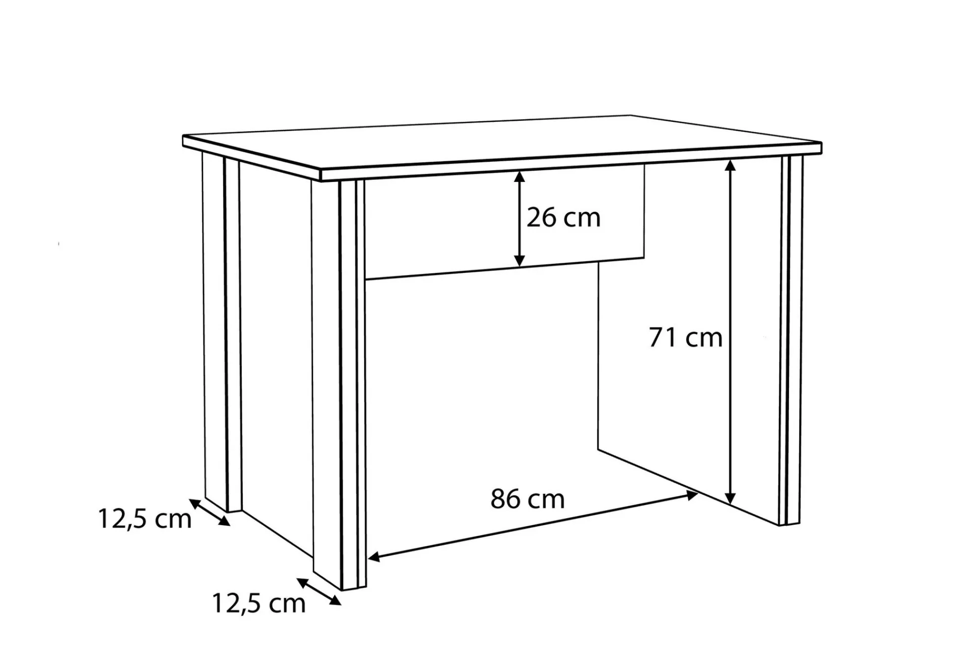 Torelles Skrivebord 103 cm
