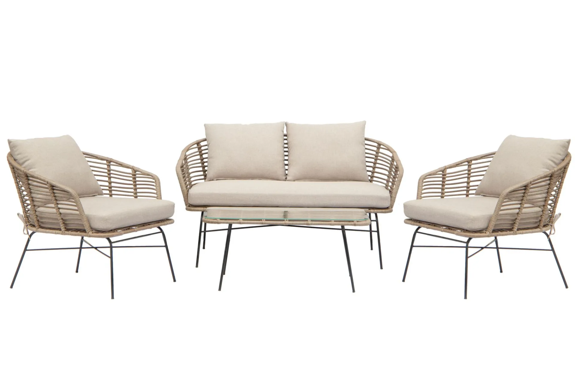 Veranda & Terrasse|Loungemøbler Salg-Torino Lounge Beige