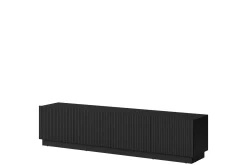 Tv-Skap|Tv-Benk & Mediabenk-Torvalen Tv-bänk 200 cm Svart