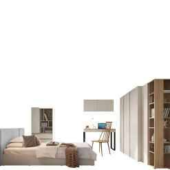 Møbelsett Til Soverom-Travic Møbelsett for Soverom Beige