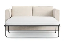 Andrarum Sovesofaer-Travstad 3-seters sovesofa i chenille, fremoverutslått Beige