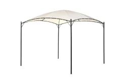 Pergola-Trädgårdspergola Beliani Vomero Beige/svart Beige||Black Beige,Svart