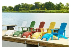 Tredgårdsstol med Fotskammel ADIRONDACK