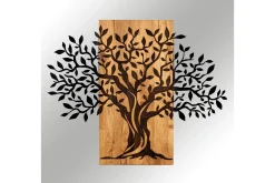 Tree Wooden Wall Accessory Veggdekor
