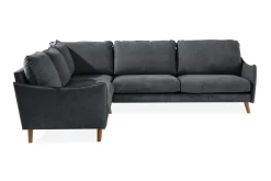 Scandi Days Hjørnesofa-Trend Lyx Hjørnesofa Vendbar Mørkegrå