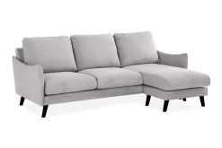 Scandi Days Trend Lyx 3-seters Høyrevendt L-formet Sjeselongsofa i Stoff